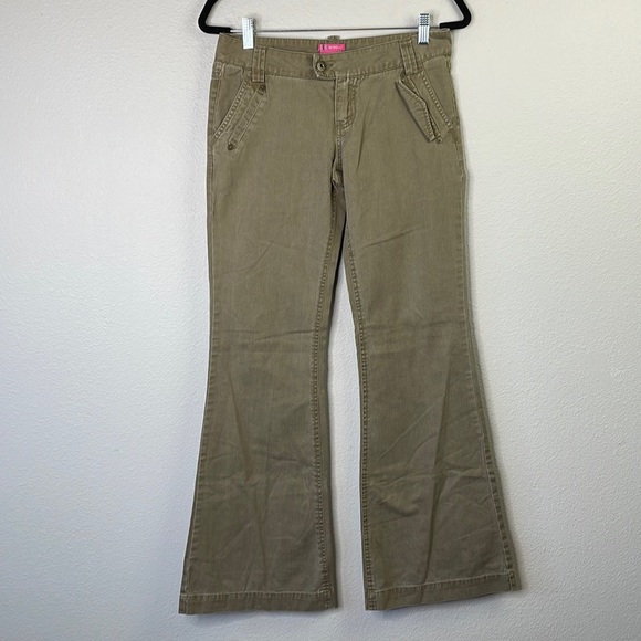 BCBGirls Denim - BCBG girls faint plaid jeans 100% cotton size 2